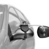 ALUFOR 3000 Caravanspiegel, plan Glas, Arm kurz – Bild 2