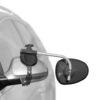 ALUFOR 3000 Caravanspiegel, plan Glas, Arm kurz – Bild 6