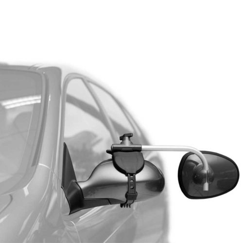 Alufor 3001 towing mirrors, convex glass, short arm