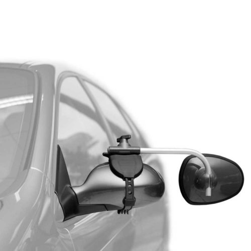 LUXMAX 3004 towing mirrors, flat glass, short arm