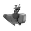 Luxmax, Bol glas, lange arm, RVS