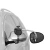 Luxmax, Bol glas, lange arm, RVS