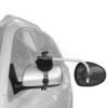 Luxmax, Bol glas, lange arm, RVS