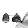 Luxmax, Bol glas, lange arm, RVS